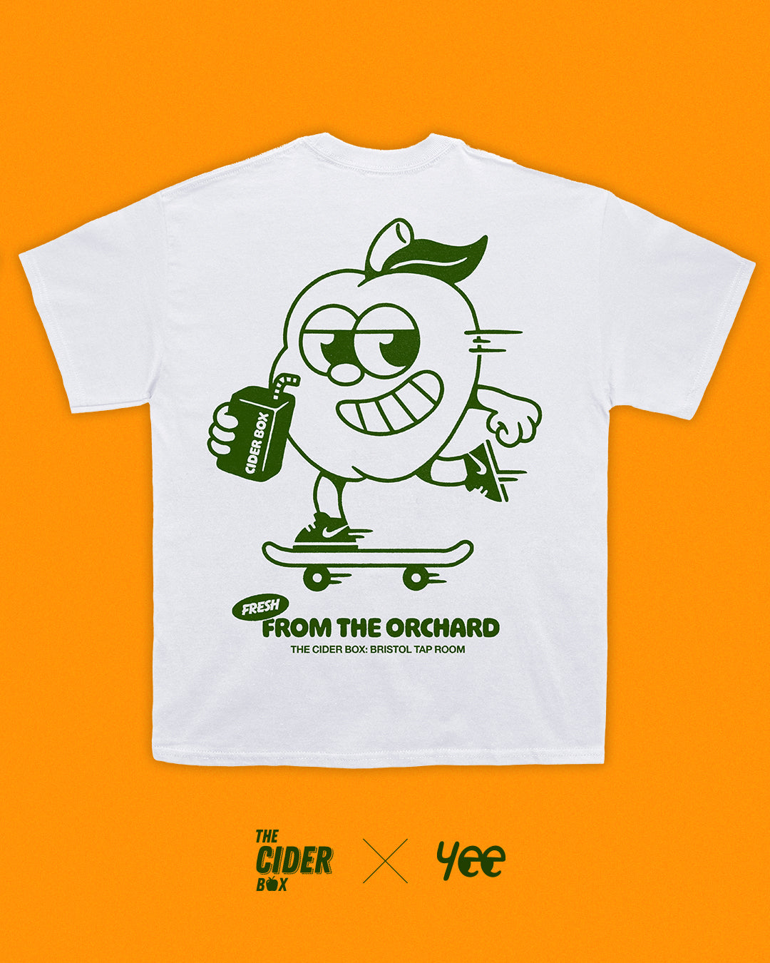 The Cider Box X Yee Poon: Summer 2024 tee. * Pre-order *.