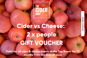 Cider vs Cheese: 2x people voucher