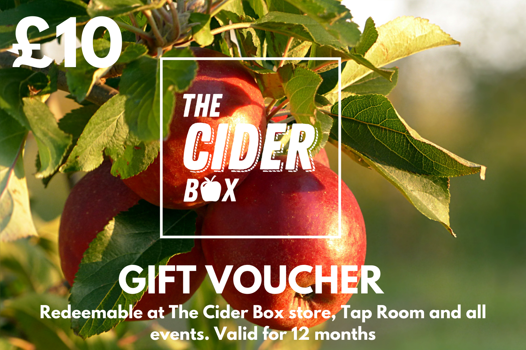 The Cider Box: Gift Voucher: 2023/2024 edition