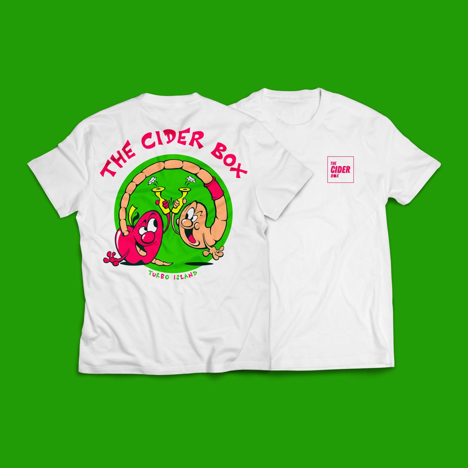 The Cider Box: Spring 2022 tee with Turbo Island